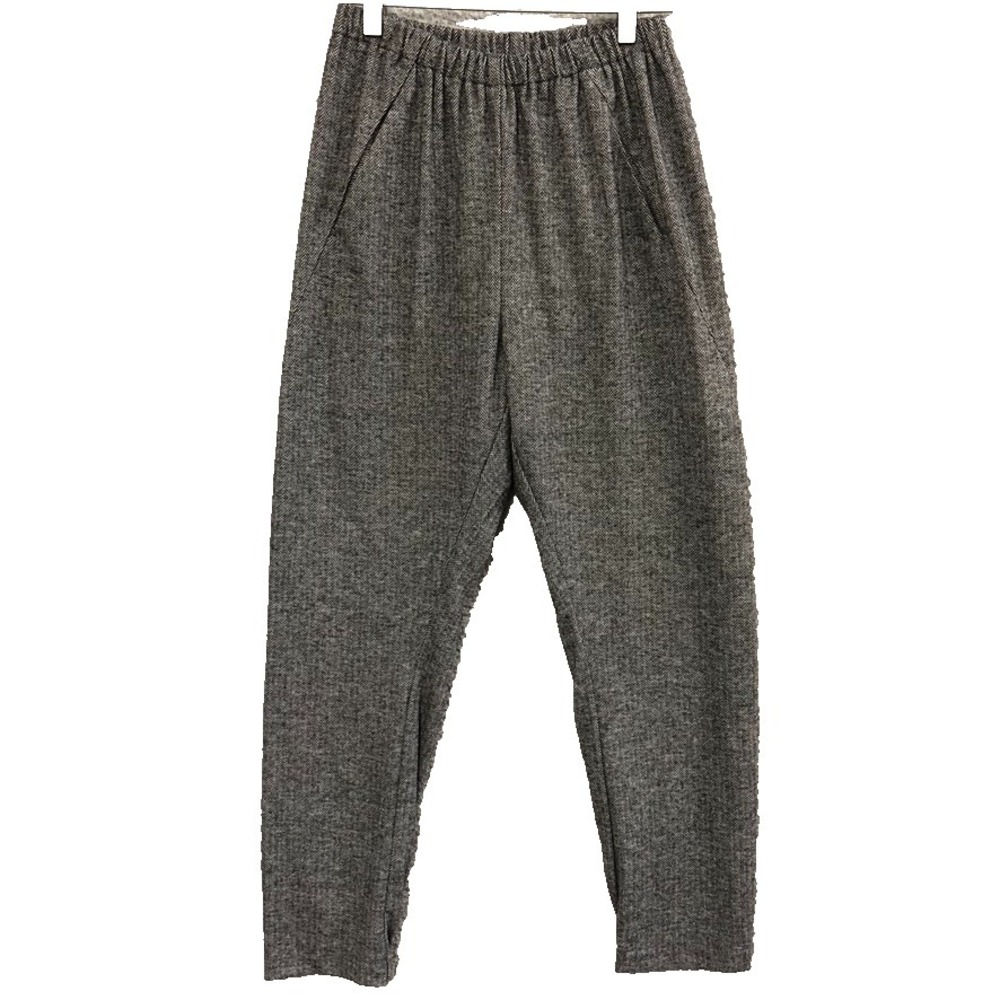 Kal Rieman Jogger Sweatpants Womens Small Gray Herringbone Stretch Comfort